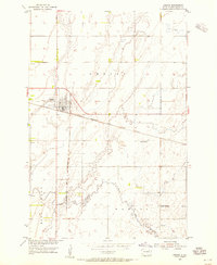 Download a high-resolution, GPS-compatible USGS topo map for Groton, SD (1955 edition)