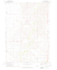 Download a high-resolution, GPS-compatible USGS topo map for Hamill SE, SD (1974 edition)