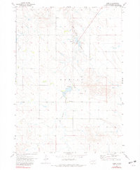 Download a high-resolution, GPS-compatible USGS topo map for Hamill, SD (1981 edition)