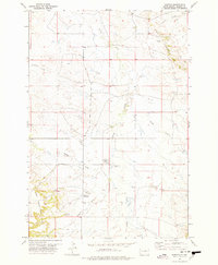 Download a high-resolution, GPS-compatible USGS topo map for Harding, SD (1977 edition)