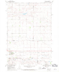 Download a high-resolution, GPS-compatible USGS topo map for Harrold, SD (1971 edition)