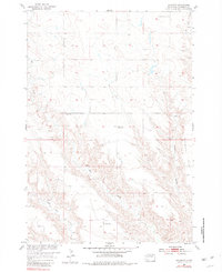 Download a high-resolution, GPS-compatible USGS topo map for Haydraw, SD (1981 edition)