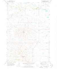 Download a high-resolution, GPS-compatible USGS topo map for Haystack Butte, SD (1978 edition)
