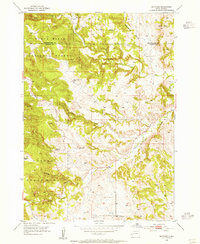 Download a high-resolution, GPS-compatible USGS topo map for Hayward, SD (1955 edition)