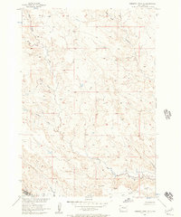 Download a high-resolution, GPS-compatible USGS topo map for Herbert Creek SE, SD (1957 edition)