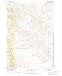 Download a high-resolution, GPS-compatible USGS topo map for Hermosa NW, SD (1972 edition)