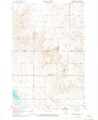 Download a high-resolution, GPS-compatible USGS topo map for Herreid NW, SD (1966 edition)