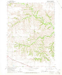 Download a high-resolution, GPS-compatible USGS topo map for Herrick NW, SD (1965 edition)