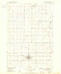 1950 Map of Highmore