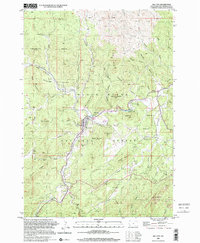 Download a high-resolution, GPS-compatible USGS topo map for Hill City, SD (2001 edition)
