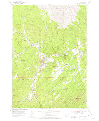 Download a high-resolution, GPS-compatible USGS topo map for Hill City, SD (1974 edition)