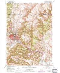 Download a high-resolution, GPS-compatible USGS topo map for Hot Springs, SD (1979 edition)