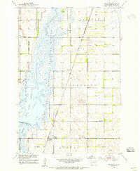 preview thumbnail of historical topo map of Brown County, SD in 1953