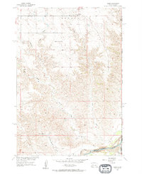 Download a high-resolution, GPS-compatible USGS topo map for Howes, SD (1957 edition)