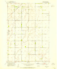 Download a high-resolution, GPS-compatible USGS topo map for Huffton, SD (1954 edition)