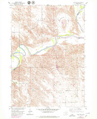 1951 Map of Lyman County, SD, 1979 Print
