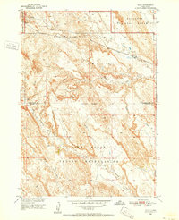 Download a high-resolution, GPS-compatible USGS topo map for Imlay, SD (1952 edition)