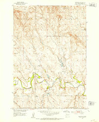 Download a high-resolution, GPS-compatible USGS topo map for Imogene, SD (1953 edition)