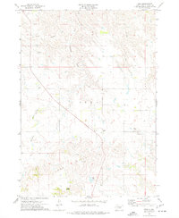 preview thumbnail of historical topo map of Lyman County, SD in 1974