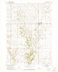 Download a high-resolution, GPS-compatible USGS topo map for Irene, SD (1972 edition)