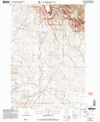 Download a high-resolution, GPS-compatible USGS topo map for Irish Butte, SD (2007 edition)