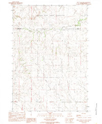 Download a high-resolution, GPS-compatible USGS topo map for Irish Creek NE, SD (1983 edition)