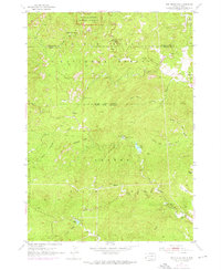 Download a high-resolution, GPS-compatible USGS topo map for Iron Mountain, SD (1976 edition)