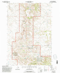 Download a high-resolution, GPS-compatible USGS topo map for J B Hill, SD (1996 edition)