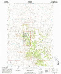 Download a high-resolution, GPS-compatible USGS topo map for J K Butte, SD (1996 edition)