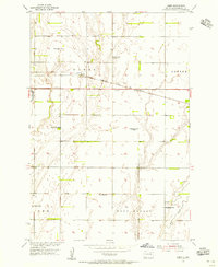 Download a high-resolution, GPS-compatible USGS topo map for James, SD (1955 edition)