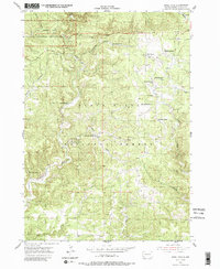 Download a high-resolution, GPS-compatible USGS topo map for Jewel Cave, SD (1988 edition)