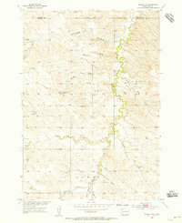 Download a high-resolution, GPS-compatible USGS topo map for Kadoka NE, SD (1955 edition)