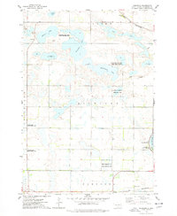 preview thumbnail of historical topo map of Codington County, SD in 1973