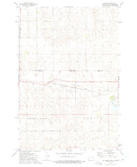 Download a high-resolution, GPS-compatible USGS topo map for Keldron, SD (1975 edition)