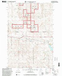 Download a high-resolution, GPS-compatible USGS topo map for Keldron, SD (2001 edition)