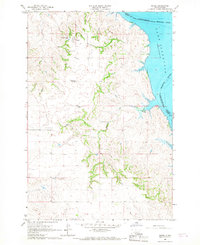 Download a high-resolution, GPS-compatible USGS topo map for Kenel, SD (1967 edition)