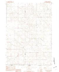 preview thumbnail of historical topo map of Tripp County, SD in 1982