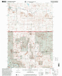 Download a high-resolution, GPS-compatible USGS topo map for Kid Rich Butte, SD (2001 edition)