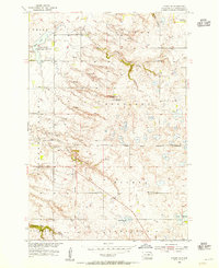 Download a high-resolution, GPS-compatible USGS topo map for Kidder SE, SD (1955 edition)