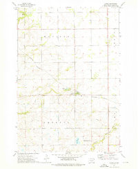 preview thumbnail of historical topo map of Grant County, SD in 1973