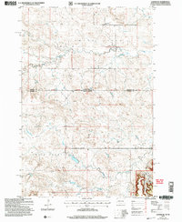 Download a high-resolution, GPS-compatible USGS topo map for Ladner NE, SD (2007 edition)