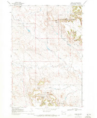 Download a high-resolution, GPS-compatible USGS topo map for Ladner SE, SD (1971 edition)
