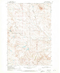 Download a high-resolution, GPS-compatible USGS topo map for Ladner, SD (1971 edition)