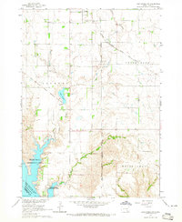 Download a high-resolution, GPS-compatible USGS topo map for Lake Andes NW, SD (1965 edition)