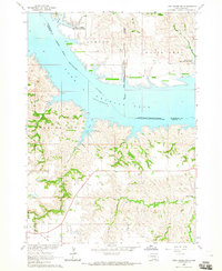 Download a high-resolution, GPS-compatible USGS topo map for Lake Andes SW, SD (1965 edition)