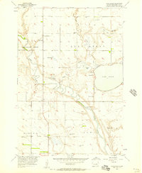 Download a high-resolution, GPS-compatible USGS topo map for Lake Byron, SD (1957 edition)
