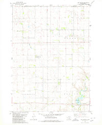 preview thumbnail of historical topo map of Charles Mix County, SD in 1979