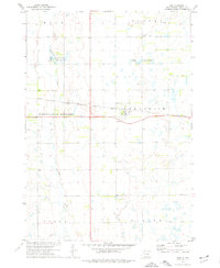 Download a high-resolution, GPS-compatible USGS topo map for Lane, SD (1976 edition)