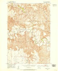 Download a high-resolution, GPS-compatible USGS topo map for Lantry NE, SD (1954 edition)