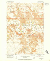 1952 Map of Lantry NW, 1954 Print
